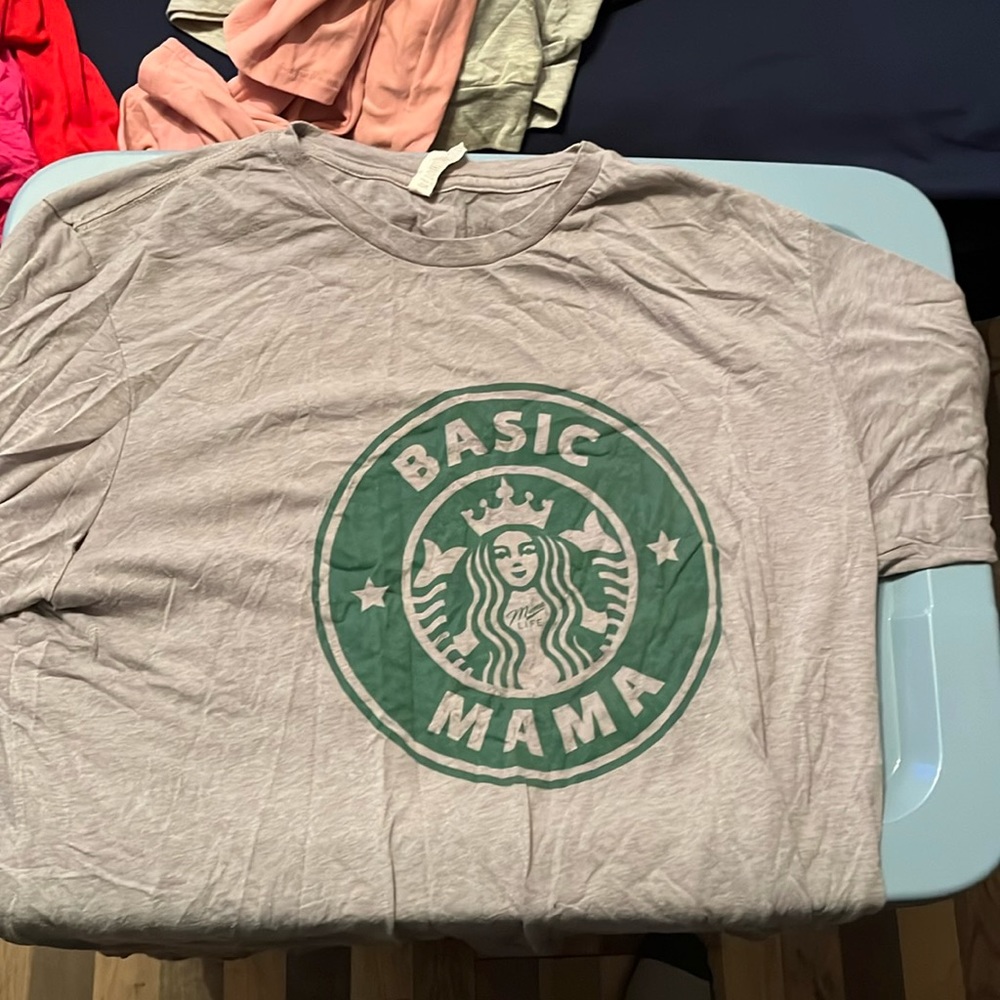 Basic mama Starbucks long sleeve shirt